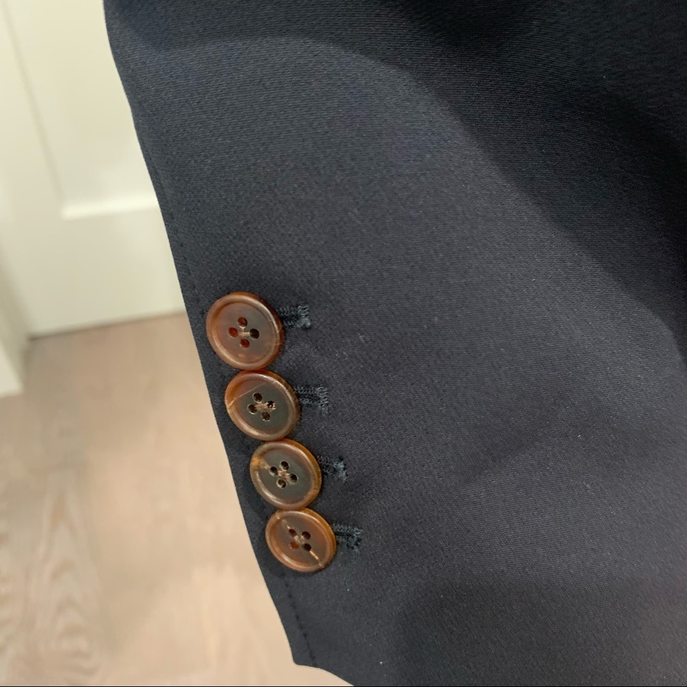 The Row Single Button Navy Blazer - image 6